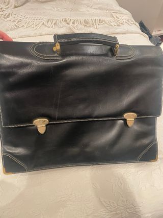 Maletín ejecutivo piel negro