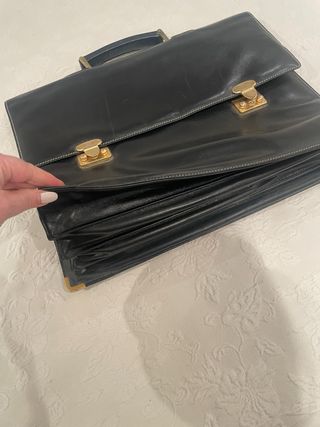 Maletín ejecutivo piel negro