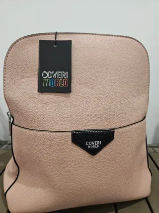 Zaino Coveri World Rosa e Nero