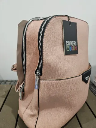 Zaino Coveri World Rosa e Nero