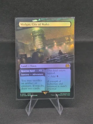 MTG FIN Midgar, City of Mako R #313 Foil NM