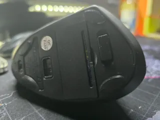 Ratón Vertical Ergonómico Negro/Gris