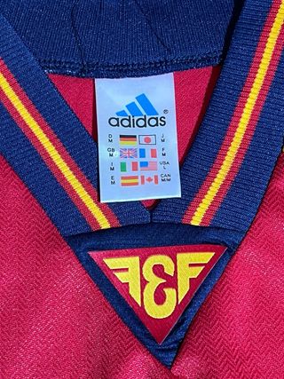 Camisola Espanha Adidas 2000-02 Vintage L/M