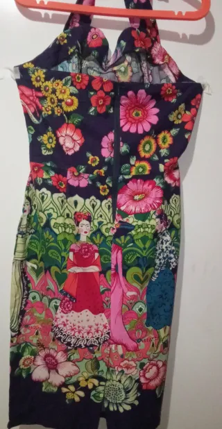 Vestito Frida Kahlo artigianale