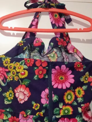 Vestito Frida Kahlo artigianale