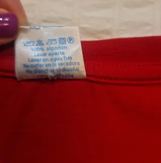 Camiseta roja Galicia Mola Star