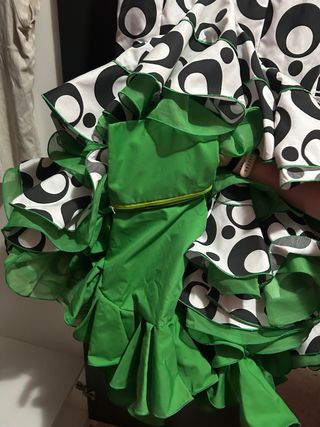 Vestido Flamenca Lunares Grandes