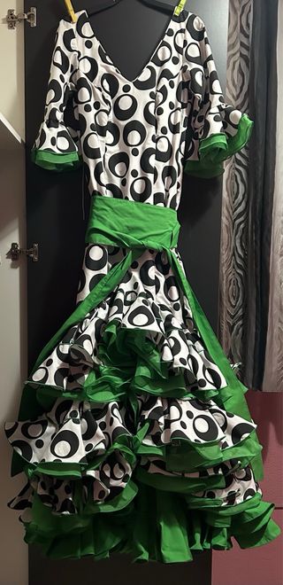 Vestido Flamenca Lunares Grandes