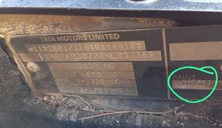 Tata 458330 cinturón seguridad safari (1998-2000)