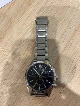 Reloj LOTUS Elegante Hombre Azul/Plata