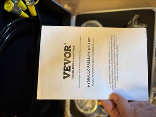 Kit Prueba Presión Hidráulica VE