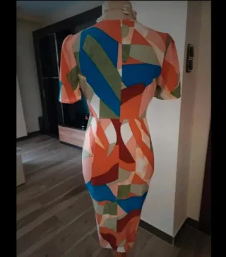 Vestido Shein estampado