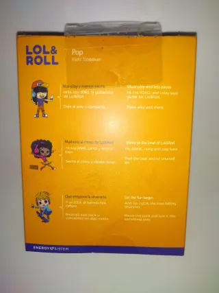 Altavoz Infantil LOL & ROLL Pop Kids Bluetooth