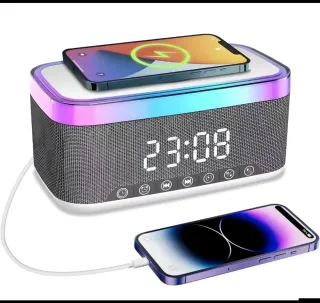 Reloj Despertador con Luz LED