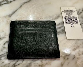 Tarjetero Ralph Lauren x Wimbledon Verde