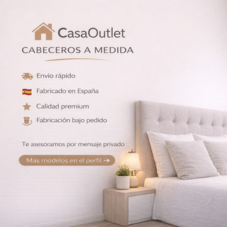 Cabecero redondo redondo