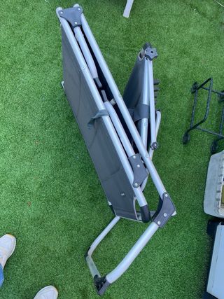 Tumbona Kesser regulable con parasol