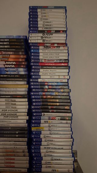 Lote Juegos PS4 (10€ la unidad)