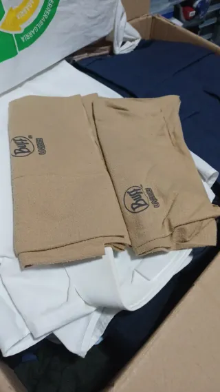 Buff UV protection sleeves brown