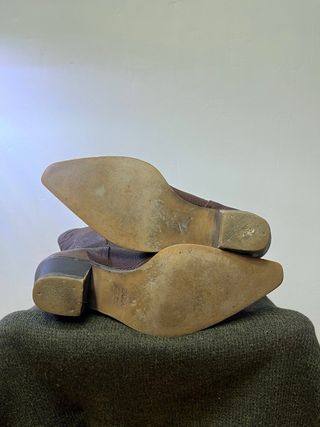 Botas de cowboy marrones