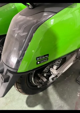 Moto Eléctrica Cux Soco Verde Automática