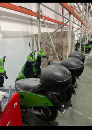 Moto Eléctrica Cux Soco Verde Automática