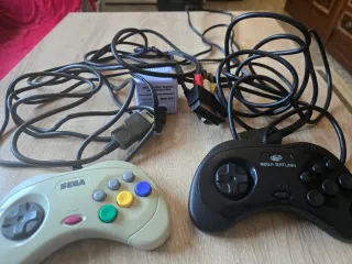 Consola Sega Saturn Blanca