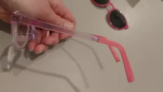 Montatura occhiali bimba con doppia mascherina