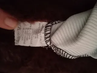 Top estampado cebra manga larga