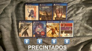 Lote 7 Juegos Final Fantasy PS4 ( 4 Precintados)