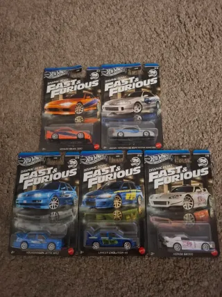 Hot Wheels Fast & Furious Graphic Remix Completo