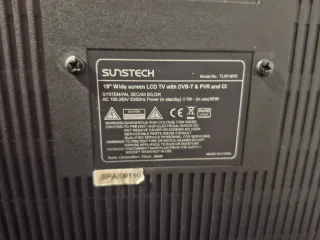 Televisión Sunstech 19 Negra