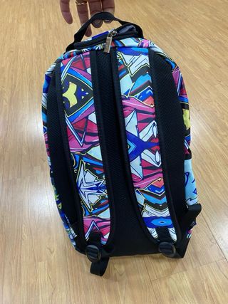 Zaino uomo graffiti multicolor