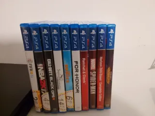 Pack PS4 SLIM 500GB + 2 Mandos + 12Juegos