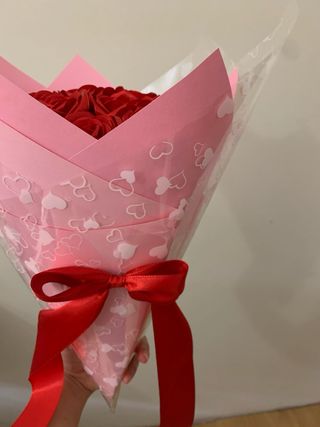 Flores eternas de cetim - buquês