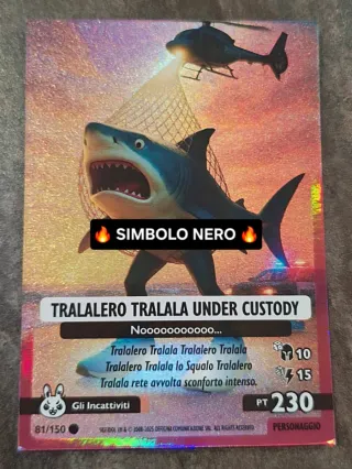 Carta Brainrot 81 Nucleare ☢️⚫ Simbolo Nero - Beta