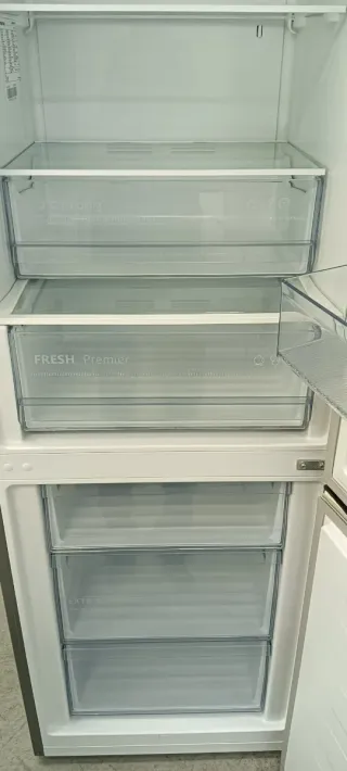 Nevera no Frost energía A+Hisense plateada