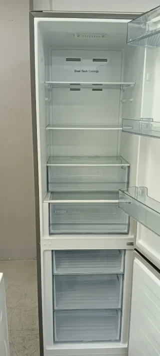 Nevera no Frost energía A+Hisense plateada