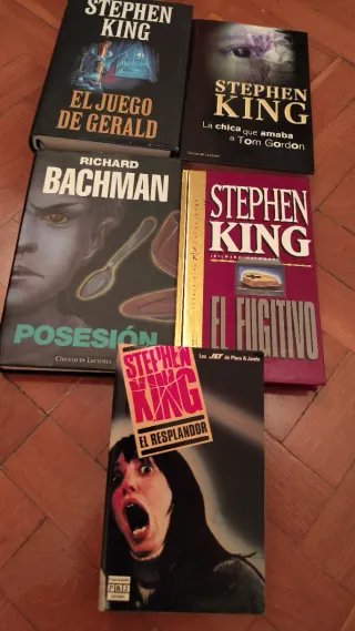 Libros Stephen King lote