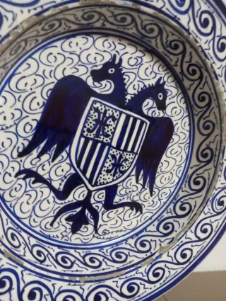 Lotto di ceramiche antiche secoli XVII-XIX