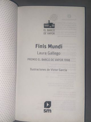 Libro finish mundi
