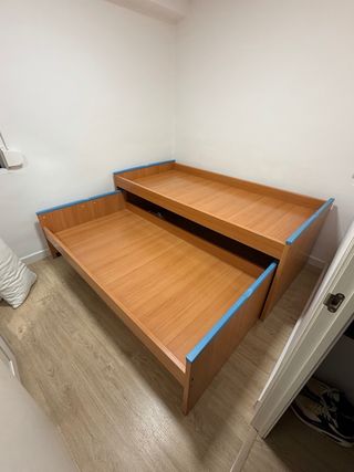 Cama nido (Colchones no incluídos)