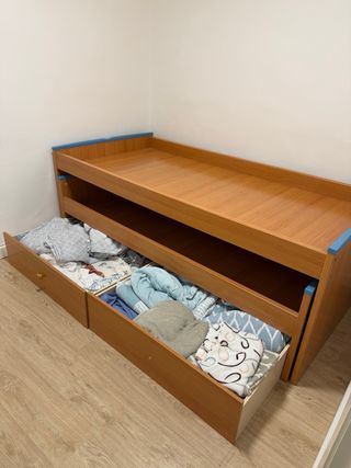 Cama nido (Colchones no incluídos)