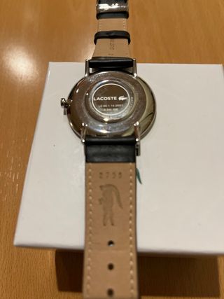 Reloj Lacoste Negro y Plateado