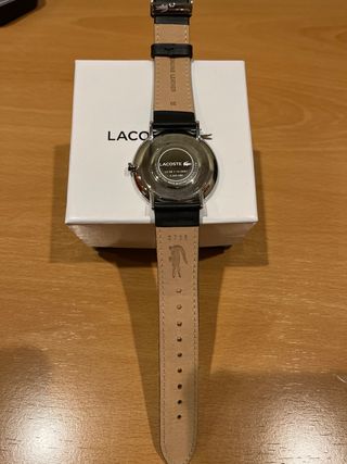 Reloj Lacoste Negro y Plateado