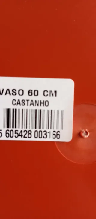 Maceta grande marrón 60 cm