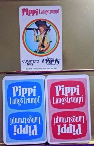 Juego de cartas Pippi Langstrumpf