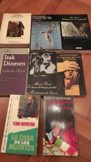 Libros Hemingway y otros lote
