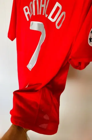 Manchester United CR7 UCL Final Moscow 2008-9 M
