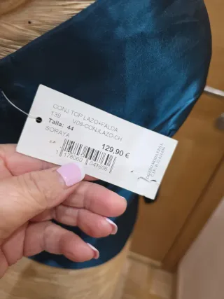 Top Seda Natural S Nueva a estrenar